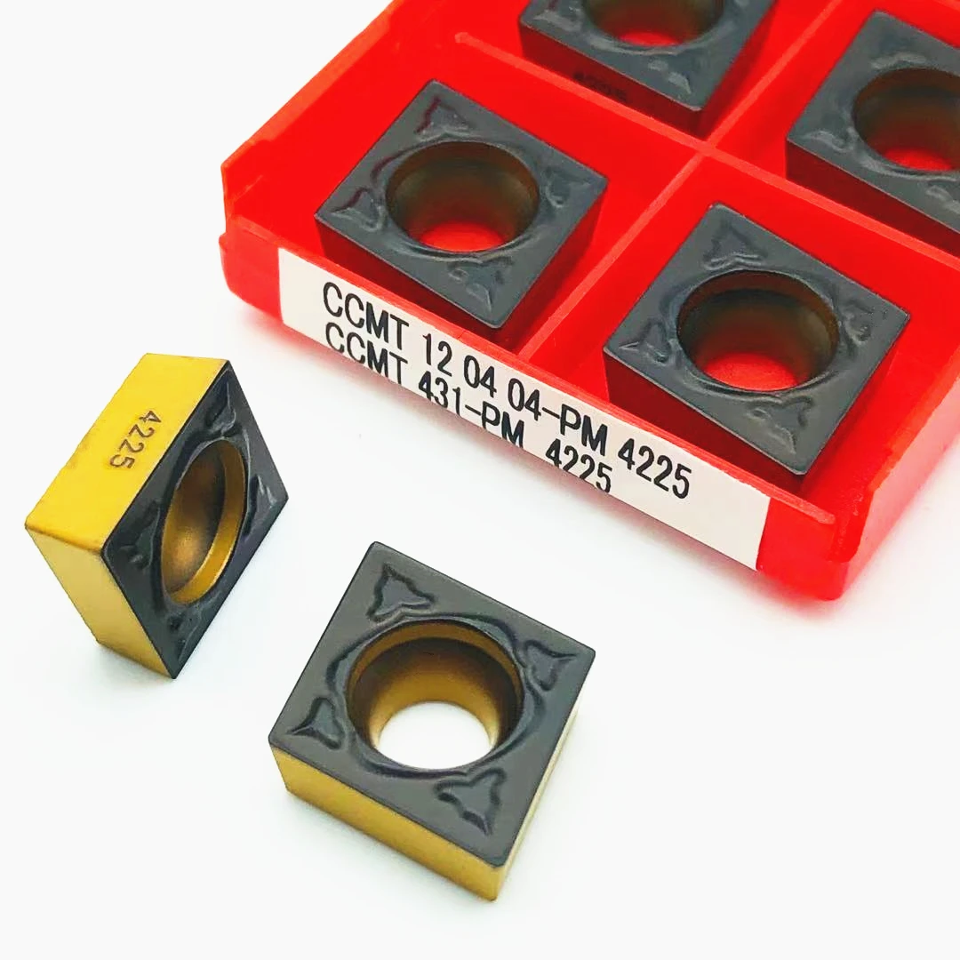 CCMT120404 PM 4225 high-quality milling tools, carbide inserts, CNC lathe tools, CCMT 120404 PM4225, for metal turning inserts
CCMT120404 PM 4225 high-quality milling tools, carbide inserts, CNC lathe tools, CCMT 120404 PM4225, for metal turning inserts