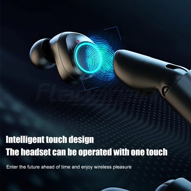 Wireless auriculares Bluetooth 5.0 Earphones 3500mAh HD Stereo Headphones Sport Headset Earbuds
Wireless auriculares Bluetooth 5.0 Earphones 3500mAh HD Stereo Headphones Sport Headset Earbuds