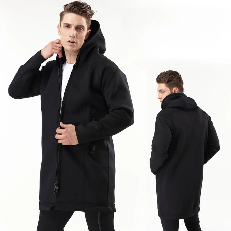 Neoprene thermal Hiking jacket men's windbreaker outdoor winter Long coat waterproof windproof mountaineering Softshell jacket
Neoprene thermal Hiking jacket men's windbreaker outdoor winter Long coat waterproof windproof mountaineering Softshell jacket