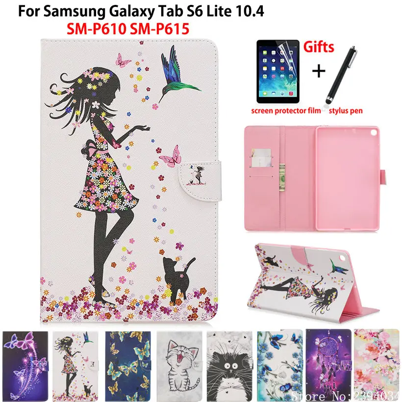Чехол для Samsung Galaxy Tab S6 Lite, 10,4 дюйма, 2020, P615, Модный чехол с откидной крышкой и подставкой для девочек и кошек, чехол с откидной крышкой и подаро...
Чехол для Samsung Galaxy Tab S6 Lite, 10,4 дюйма, 2020, P615, Модный чехол с откидной крышкой и подставкой для девочек и кошек, чехол с откидной крышкой и подаро...