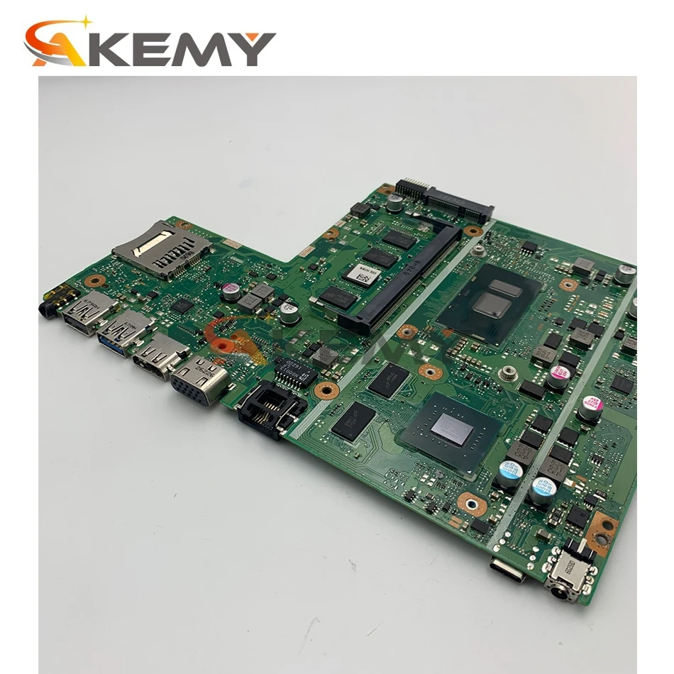 Akemy X541UV Laptop motherboard for ASUS VivoBook A541UV X541U original mainboard 4GB-RAM I3-7100U GT920M (Pin interface))
Akemy X541UV Laptop motherboard for ASUS VivoBook A541UV X541U original mainboard 4GB-RAM I3-7100U GT920M (Pin interface))