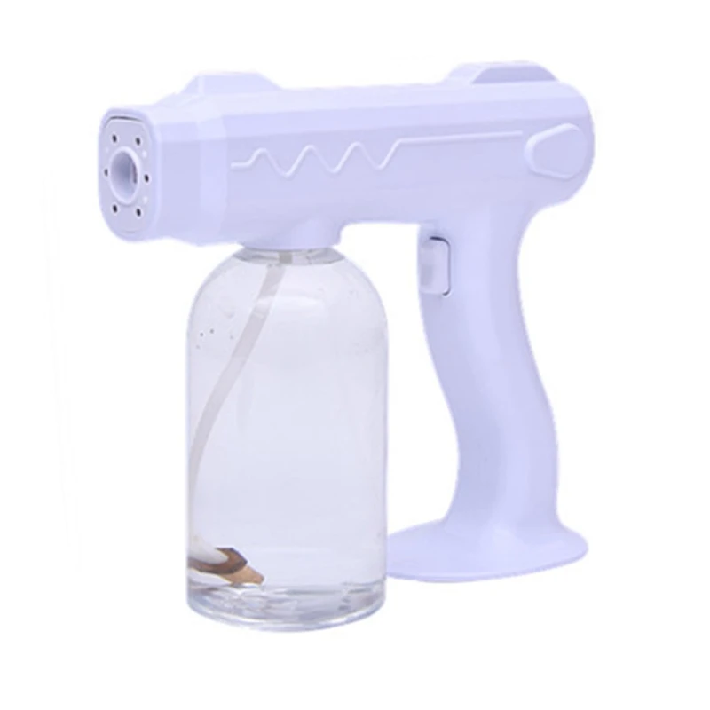 800ml Blue Light Nano Atomization Disinfection Sprayer Handheld Rechargeable
800ml Blue Light Nano Atomization Disinfection Sprayer Handheld Rechargeable