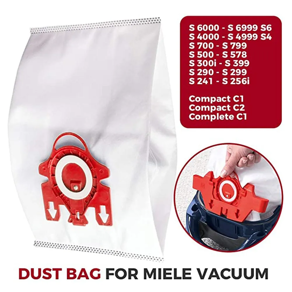 Dust Bag Vacuum Cleaner Filter Bag For MIELE/FJM C1 C2 S6220 S6000 Vacuum Cleaner Bag Replacement Parts Accessories
Dust Bag Vacuum Cleaner Filter Bag For MIELE/FJM C1 C2 S6220 S6000 Vacuum Cleaner Bag Replacement Parts Accessories