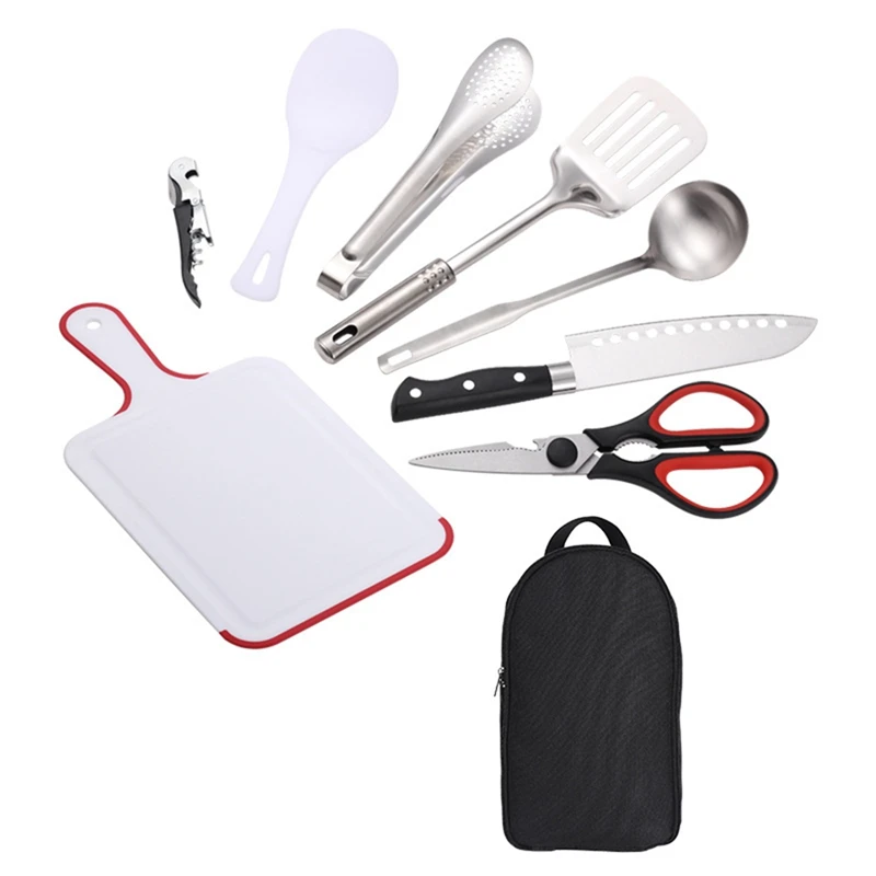 ELOS-Camping Cooking Utensils Kitchen Cookware Travel Set Portable Stainless Steel Waterproof For Picnic BBQ Camping Travel
ELOS-Camping Cooking Utensils Kitchen Cookware Travel Set Portable Stainless Steel Waterproof For Picnic BBQ Camping Travel
