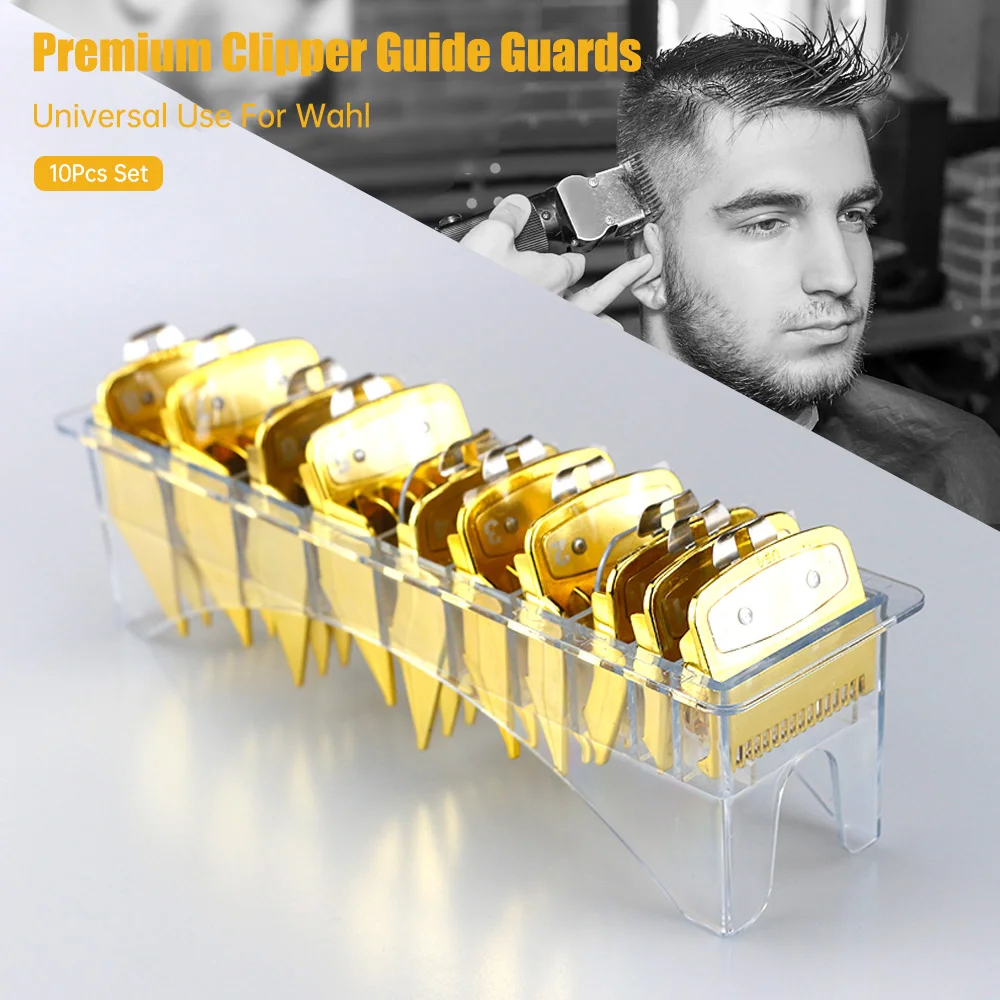 10 Pcs OPP Clipper Limit Comb Guide Comb Barber Styling Tools Professional Barber Universal Hair Clipper Limit Comb For Wahl
10 Pcs OPP Clipper Limit Comb Guide Comb Barber Styling Tools Professional Barber Universal Hair Clipper Limit Comb For Wahl