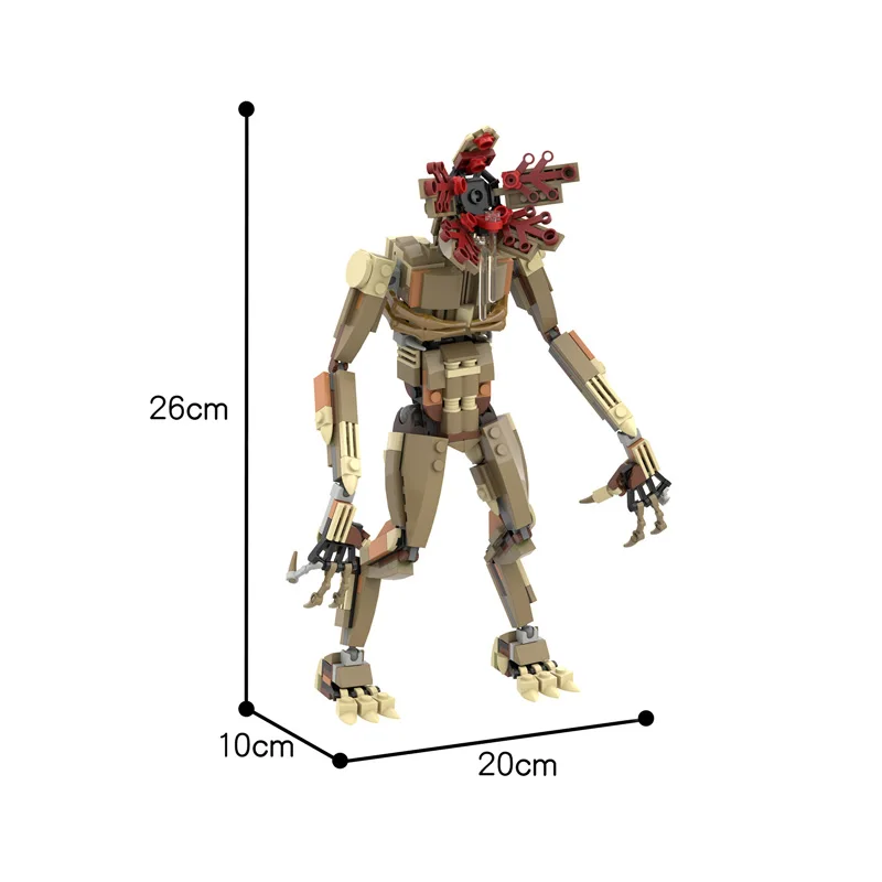 BuildMoc Creator Expert Movie Demogorgobed Action Figures Building Blocks MOC Creator Character Model Bricks Toys For Children
BuildMoc Creator Expert Movie Demogorgobed Action Figures Building Blocks MOC Creator Character Model Bricks Toys For Children