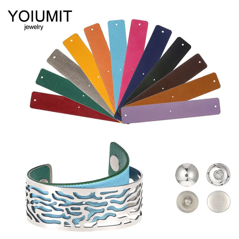 Cremo Charm Argent Cuff Bracelets Manchette Femme DIY Cuff Bangles For Women Interchangeable Leather Pulseira Feminina
Cremo Charm Argent Cuff Bracelets Manchette Femme DIY Cuff Bangles For Women Interchangeable Leather Pulseira Feminina
