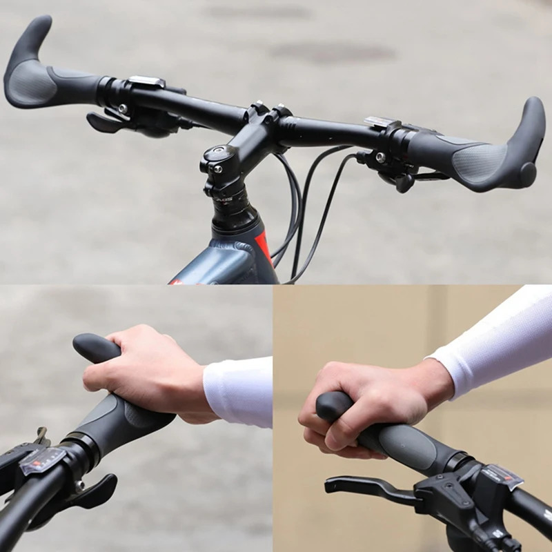 Comfy Bicycle Grips TPR Rubber Integrated MTB Cycling Hand Rest Mountain Bike Handlebar Casing Sheath Shock Absorption
Comfy Bicycle Grips TPR Rubber Integrated MTB Cycling Hand Rest Mountain Bike Handlebar Casing Sheath Shock Absorption