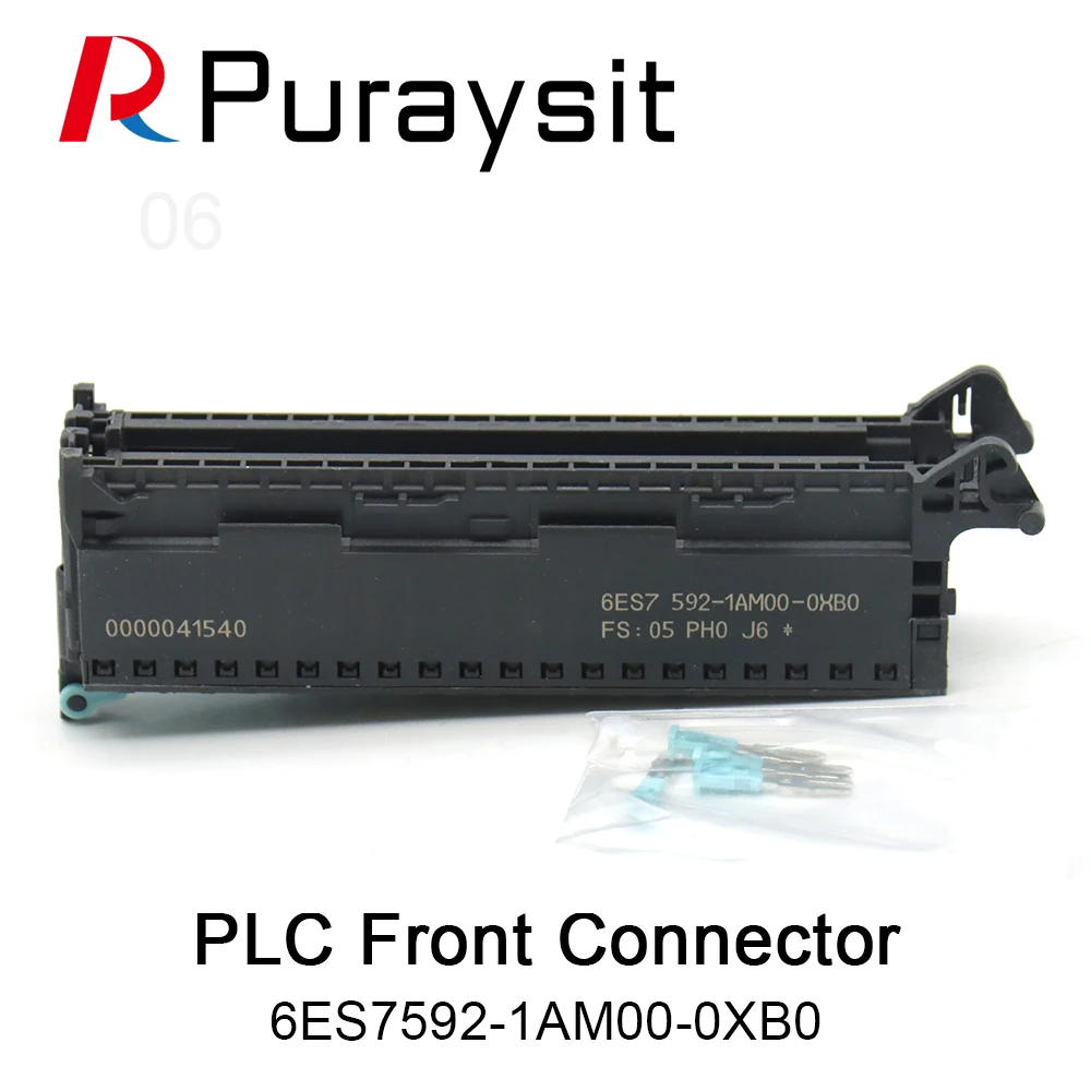 Compatible with Siemens S7-1500 series PLC front connector 6ES7592-1AM00-0XB0 40 needle domestic 
Compatible with Siemens S7-1500 series PLC front connector 6ES7592-1AM00-0XB0 40 needle domestic