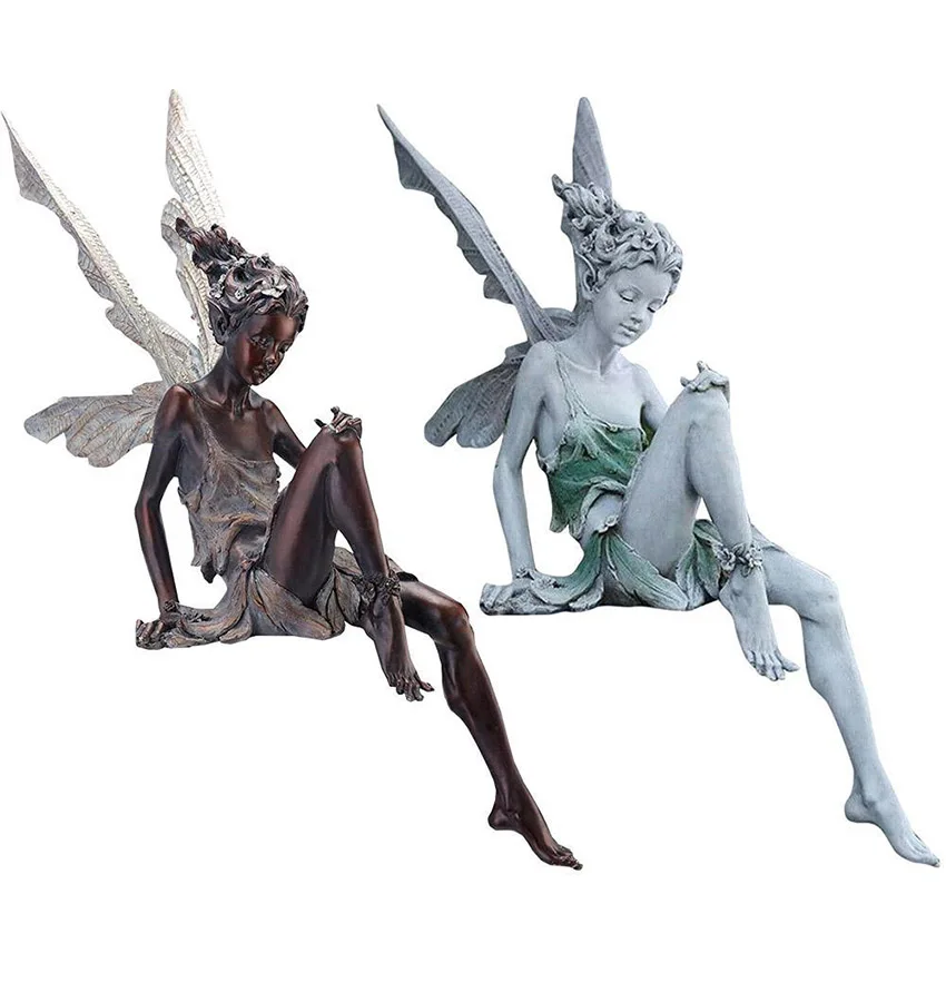 Fairy Sitting Garden Statue Ornament Decoration Resin Crafts Decor Accessories Landscaping Backyard Lawn Decoration dropshiping
Fairy Sitting Garden Statue Ornament Decoration Resin Crafts Decor Accessories Landscaping Backyard Lawn Decoration dropshiping