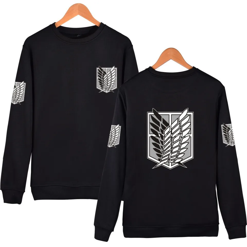Толстовка Attack on Titan, свитера в стиле Харадзюку, пуловеры унисекс, уличная одежда, топы с длинными рукавами, толстовки, Повседневный свитер, бл...
Толстовка Attack on Titan, свитера в стиле Харадзюку, пуловеры унисекс, уличная одежда, топы с длинными рукавами, толстовки, Повседневный свитер, бл...