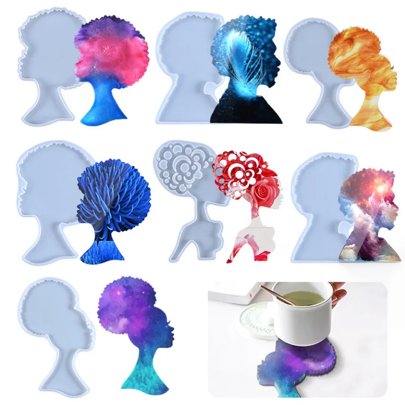 DIY Cute Explosion Hair Type Crystal Epoxy Head Decor Silicone Mold Jewelry Fillings Accessory Charms Handmade Mould Resin Craft
DIY Cute Explosion Hair Type Crystal Epoxy Head Decor Silicone Mold Jewelry Fillings Accessory Charms Handmade Mould Resin Craft