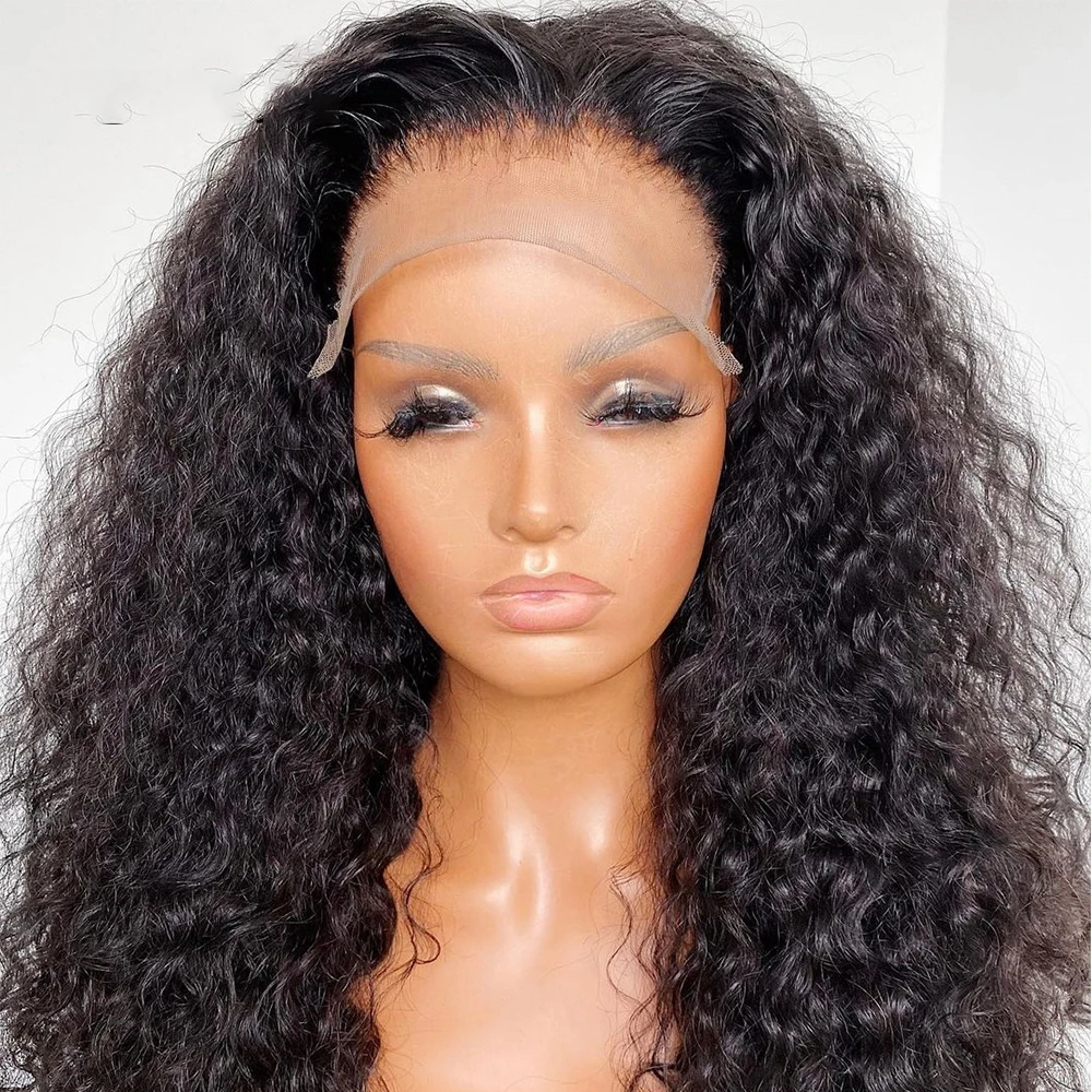 Glueless 180% Density 26 Inch Long Kinky Curly Lace Front Wig Synthetic For Black Women Preplucked Daily BabyHair Heat Resistant
Glueless 180% Density 26 Inch Long Kinky Curly Lace Front Wig Synthetic For Black Women Preplucked Daily BabyHair Heat Resistant