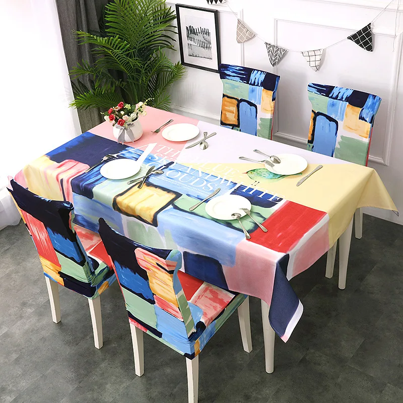 Table Cloth Polyester Oilproof Anti-pollution Tablecloth Kitchen Decorative Rectangular Coffee Cuisine Table Cover
Table Cloth Polyester Oilproof Anti-pollution Tablecloth Kitchen Decorative Rectangular Coffee Cuisine Table Cover