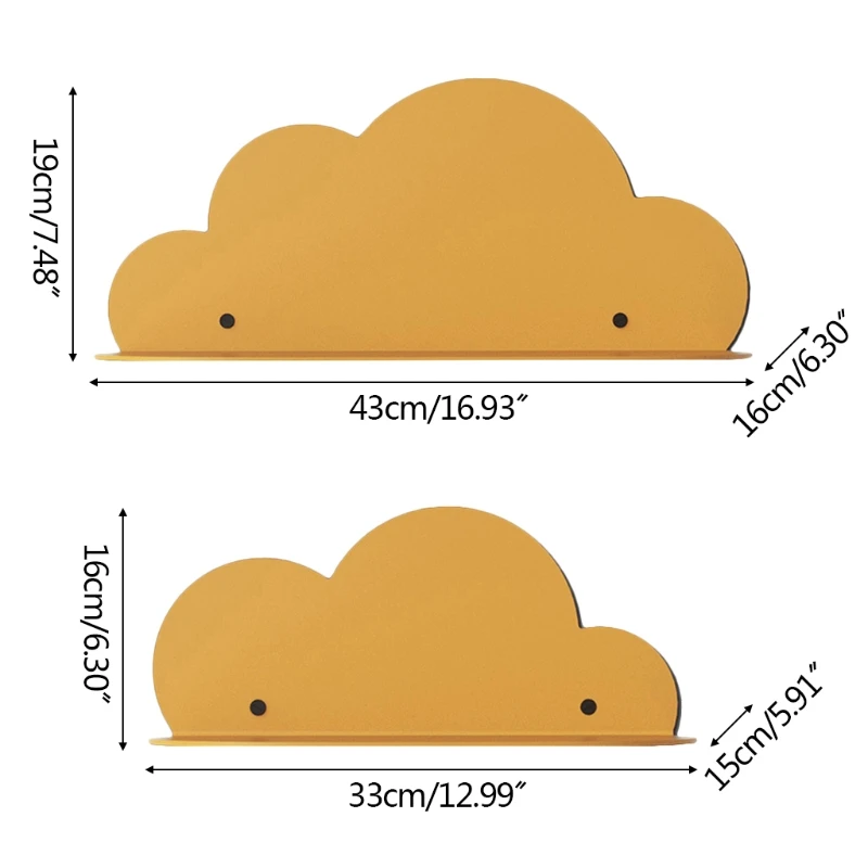 H3CC Cloud Shape Wrought Iron Wall Shelf Bedroom Room Decor Mounted Storage Display Hanging Rack
H3CC Cloud Shape Wrought Iron Wall Shelf Bedroom Room Decor Mounted Storage Display Hanging Rack