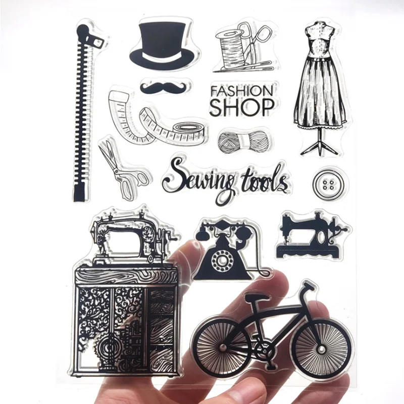Transparent Clear Silicone Stamp Seal DIY Scrapbooking Photo Album Decor Rubber Stamp Painting Template Supplies
Transparent Clear Silicone Stamp Seal DIY Scrapbooking Photo Album Decor Rubber Stamp Painting Template Supplies