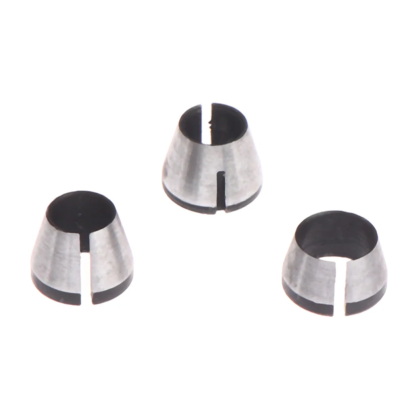 3Pcs 6mm/6.35mm/8mm High Precision Adapter Collet Shank Router Power Tools Accessories
3Pcs 6mm/6.35mm/8mm High Precision Adapter Collet Shank Router Power Tools Accessories