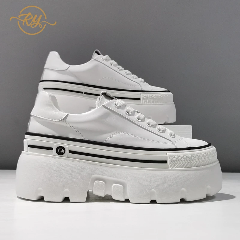 RY-RELAA European women shoes GENUINE LEATHER platform shoes 2021 New autumn fashion woman vulcanize shoes ins platform sneakers
RY-RELAA European women shoes GENUINE LEATHER platform shoes 2021 New autumn fashion woman vulcanize shoes ins platform sneakers