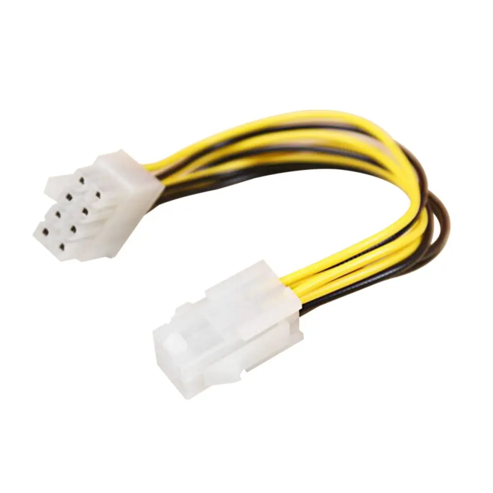 4Pin To 8Pin Mainboard CPU Power Adapter Cable Power Supply Cable 4pin Male To 8pin Female Lead Extension CPU Adapter ATX
4Pin To 8Pin Mainboard CPU Power Adapter Cable Power Supply Cable 4pin Male To 8pin Female Lead Extension CPU Adapter ATX