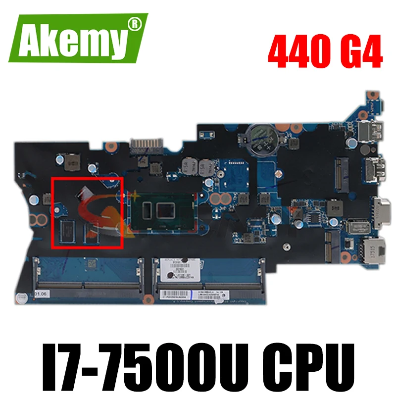 Akemy для HP Probook 440 G4 Материнская плата ноутбука 913101-001 913101-501 913101-601 DA0X81MB6E0 930MX 2G GPU I7-7500U DDR4
Akemy для HP Probook 440 G4 Материнская плата ноутбука 913101-001 913101-501 913101-601 DA0X81MB6E0 930MX 2G GPU I7-7500U DDR4