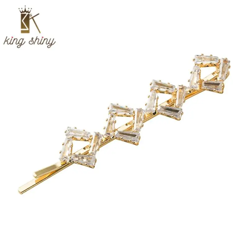 Korean Elegant Full Crystal Hair Barrettes for Woman Charm Geometric Square Hair Pins Girl Party Hair Accessories Hair Jewelry
Korean Elegant Full Crystal Hair Barrettes for Woman Charm Geometric Square Hair Pins Girl Party Hair Accessories Hair Jewelry