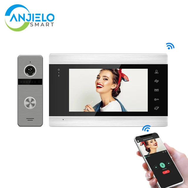 Smart Home Wired 960P 7 inch Video Door Phone Intercom System With Wide Angle Motion Detection for Multi-Apartments Security
Smart Home Wired 960P 7 inch Video Door Phone Intercom System With Wide Angle Motion Detection for Multi-Apartments Security