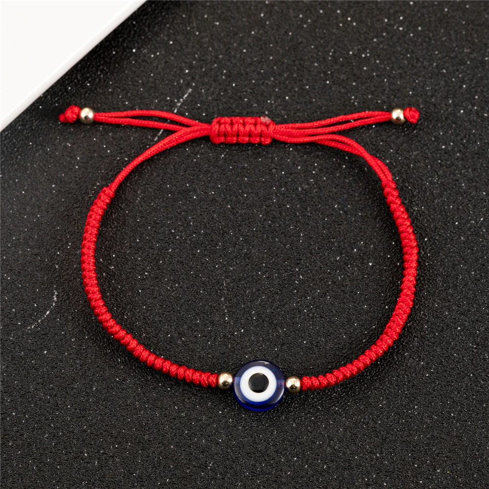 Evil Eye Hamsa Hand 7 knots Bracelets for Protection Luck Kabbalah Thread Amulet Friendship Jewelry
Evil Eye Hamsa Hand 7 knots Bracelets for Protection Luck Kabbalah Thread Amulet Friendship Jewelry