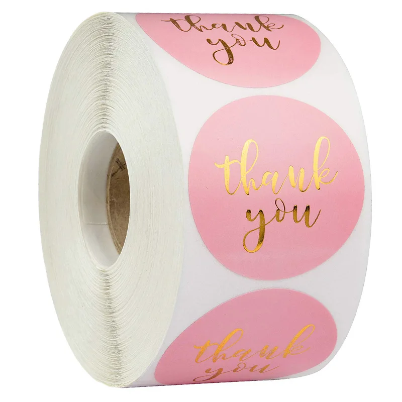 Pink label paper 50-500pcs Thank You Sticker Seal Labels Christmas Gift Decoration Sticker for Package Stationery Sticker
Pink label paper 50-500pcs Thank You Sticker Seal Labels Christmas Gift Decoration Sticker for Package Stationery Sticker