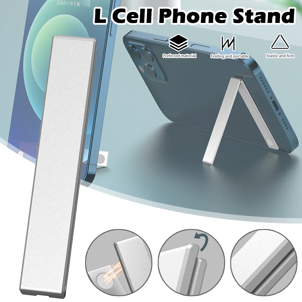 Foldable Mobile Phone Stand L-Shape Self-Adhesive Phone Holders for Phones and Tablets within 12"
Foldable Mobile Phone Stand L-Shape Self-Adhesive Phone Holders for Phones and Tablets within 12"