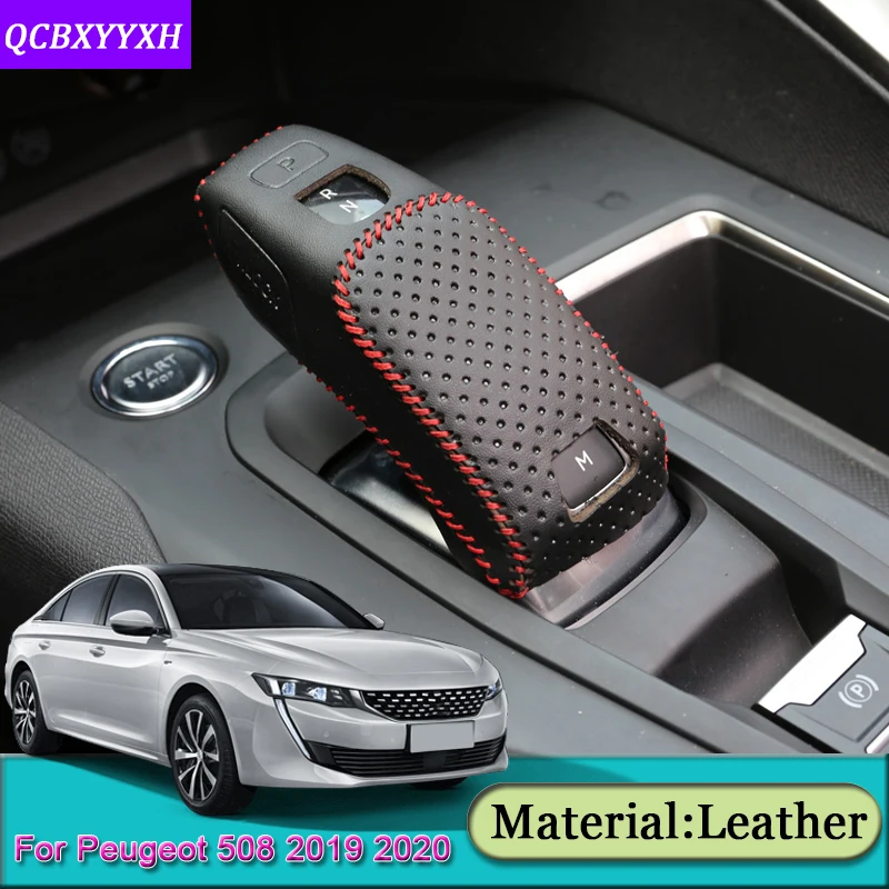 Car Styling Leather For Peugeot 508 2019-Present Gear shift knob Covers Internal Decorations Cover Car Stickers Accessory
Car Styling Leather For Peugeot 508 2019-Present Gear shift knob Covers Internal Decorations Cover Car Stickers Accessory
