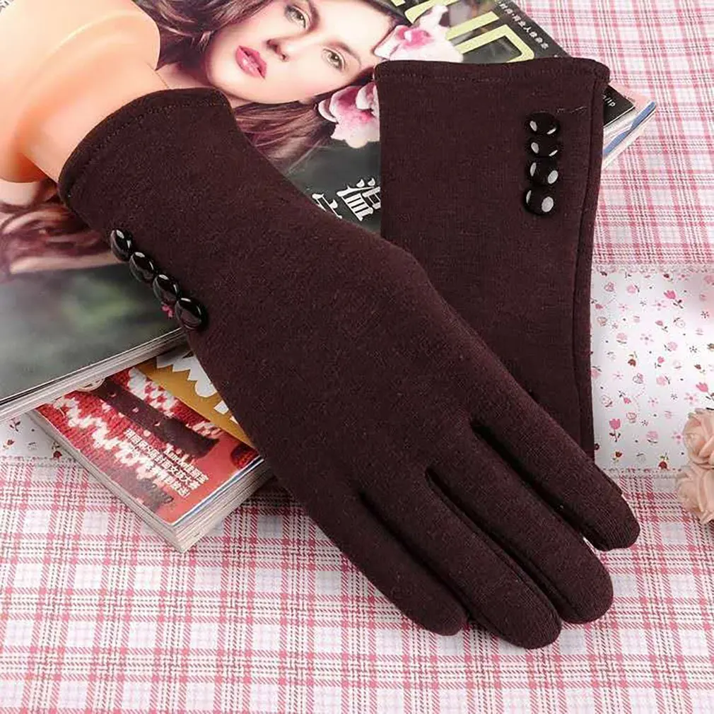 Winter Gloves Women Warm Non-Inverted Velvet Cashmere Full Finger Gloves for Sport Cycling Touch Screen Lace Cotton Gloves
Winter Gloves Women Warm Non-Inverted Velvet Cashmere Full Finger Gloves for Sport Cycling Touch Screen Lace Cotton Gloves