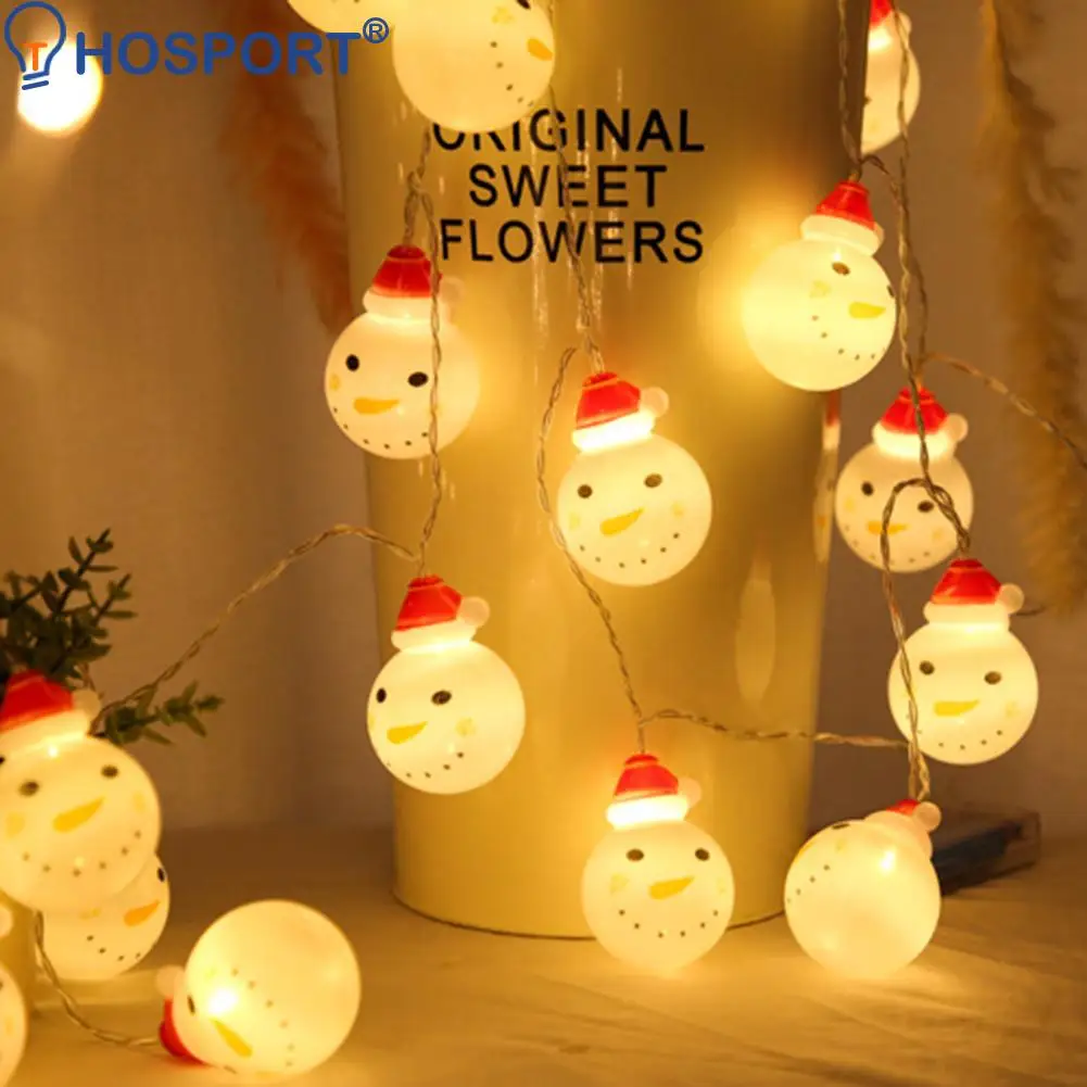 LED String Lights Christmas Snowman Ball Shaped Waterproof Battery Powered Lamp for Home Holiday New Year Party Decoration
LED String Lights Christmas Snowman Ball Shaped Waterproof Battery Powered Lamp for Home Holiday New Year Party Decoration