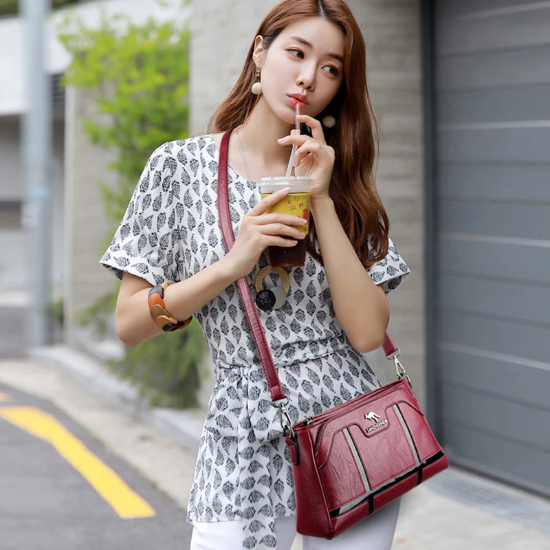 2021 Heat Female Shoulder Bag For Women Crossbody Bags Sac a Main Femme Ladies Handbags High Quality Leather Messenger Bag
2021 Heat Female Shoulder Bag For Women Crossbody Bags Sac a Main Femme Ladies Handbags High Quality Leather Messenger Bag