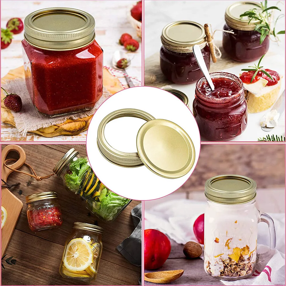 12PC 87mm/70mm Stainless Steel Canning Lids And Bands Mouth/Wide For Jars Lids Jar Cover Kitchen Storage Bottle Accessories
12PC 87mm/70mm Stainless Steel Canning Lids And Bands Mouth/Wide For Jars Lids Jar Cover Kitchen Storage Bottle Accessories