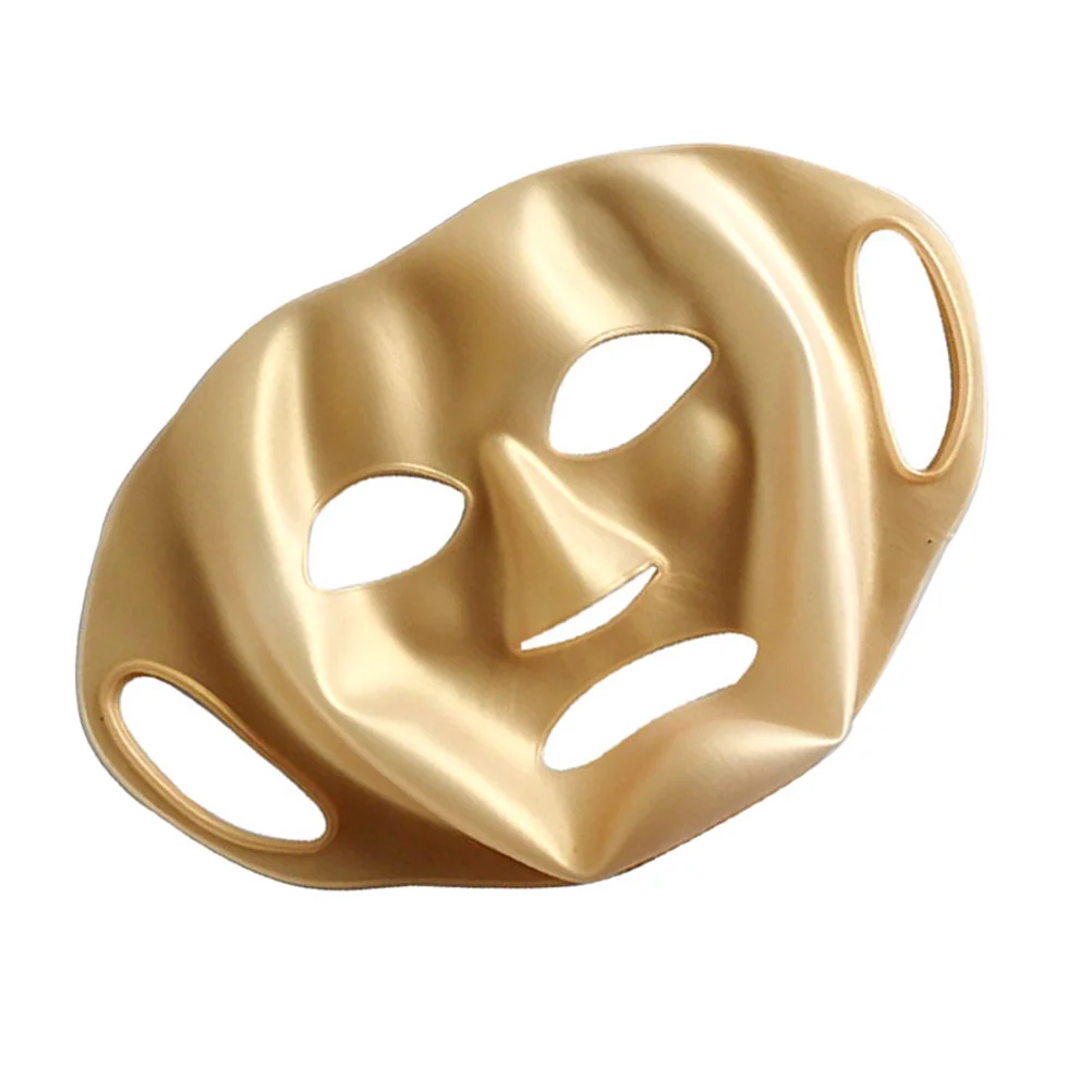 1Pc 3D Golden Silicone Mask Cover Anti Evaporation Face Beauty Mask Cover 
1Pc 3D Golden Silicone Mask Cover Anti Evaporation Face Beauty Mask Cover