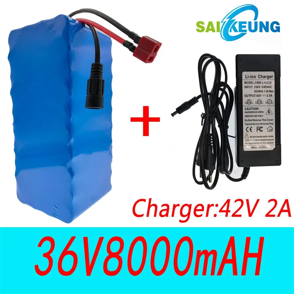 250W 500W 750W Electric Bicycle 36V Lithium Ion Battery Pack 8000mAH, Compatible with Electric Scooter, with 2A Charger
250W 500W 750W Electric Bicycle 36V Lithium Ion Battery Pack 8000mAH, Compatible with Electric Scooter, with 2A Charger