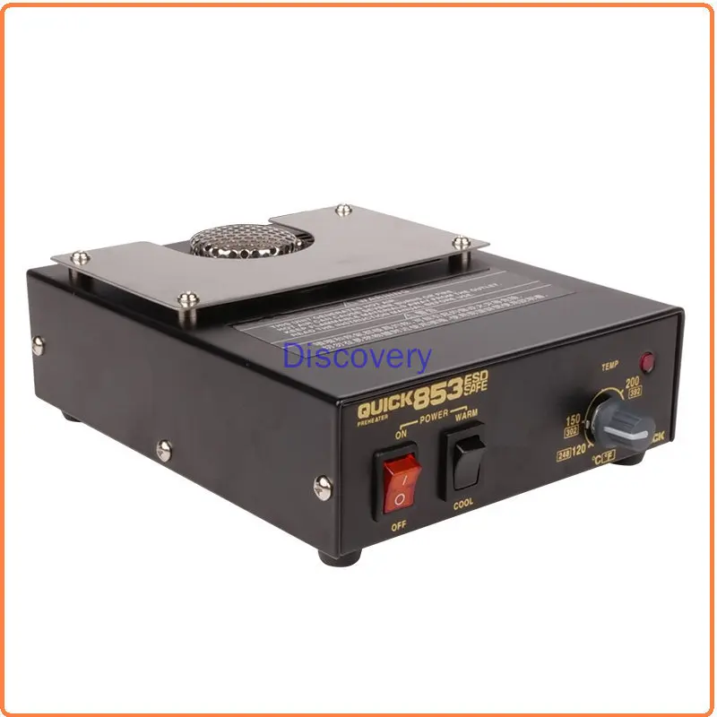 Quick 853 Anti-static Hot Air Preheating Platform Heating Platform ESD Disassembly Welding Platform Heating Platform Maintenance
Quick 853 Anti-static Hot Air Preheating Platform Heating Platform ESD Disassembly Welding Platform Heating Platform Maintenance