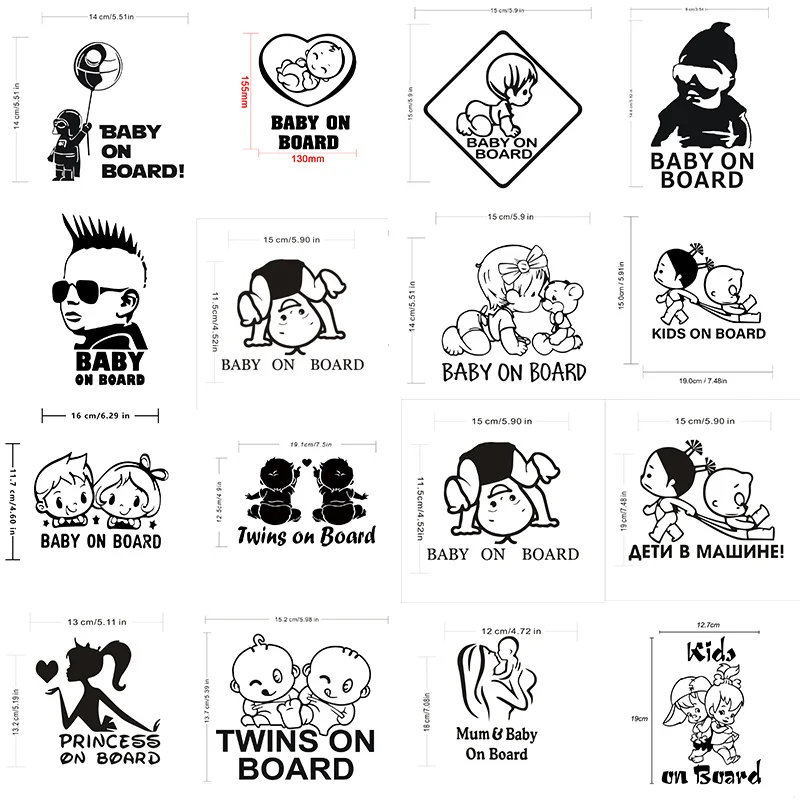 Cute BABY ON BOARD Car Stickers Window Wall Door Motorcycle Car Decals and Stickers For Car Styling Auto Exterior Accessories
Cute BABY ON BOARD Car Stickers Window Wall Door Motorcycle Car Decals and Stickers For Car Styling Auto Exterior Accessories