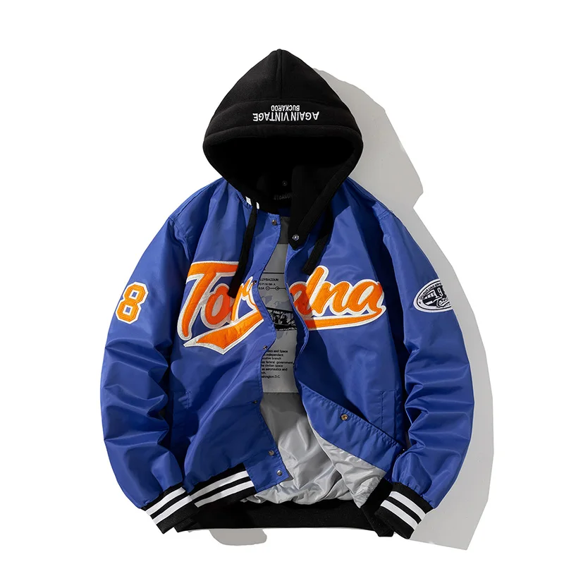Bomber jacket men Hip Hop Baseball Jacket Women Slim thin windbreaker Embroidery Letter Streetwear Couples Spring hooded Outwear
Bomber jacket men Hip Hop Baseball Jacket Women Slim thin windbreaker Embroidery Letter Streetwear Couples Spring hooded Outwear