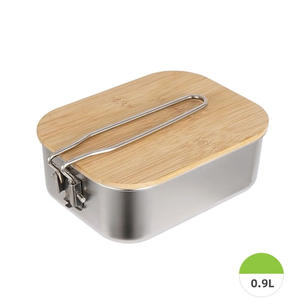 Multifunction Lunch Box 900ml Stainless Steel Bento Box With Cutting Wood Board Cover Outdoor Camping BBQ Tableware
Multifunction Lunch Box 900ml Stainless Steel Bento Box With Cutting Wood Board Cover Outdoor Camping BBQ Tableware