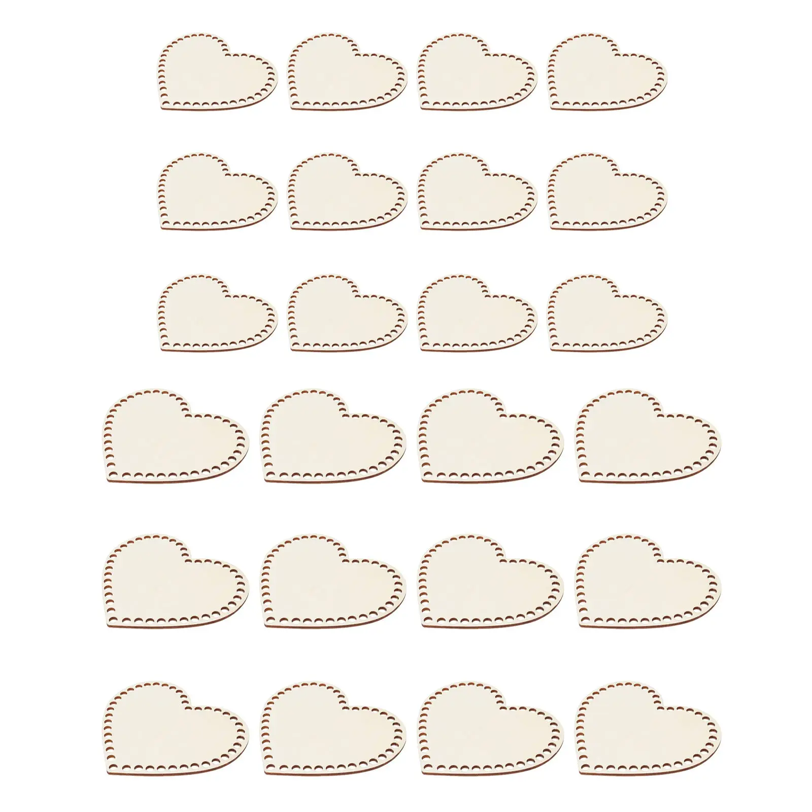 12Pcs Wood Heart Shape Knitting Crochet Bags Bottom Shaper Pad Bag Cushion Base with Holes Handbag DIY Handbag Accessories
12Pcs Wood Heart Shape Knitting Crochet Bags Bottom Shaper Pad Bag Cushion Base with Holes Handbag DIY Handbag Accessories