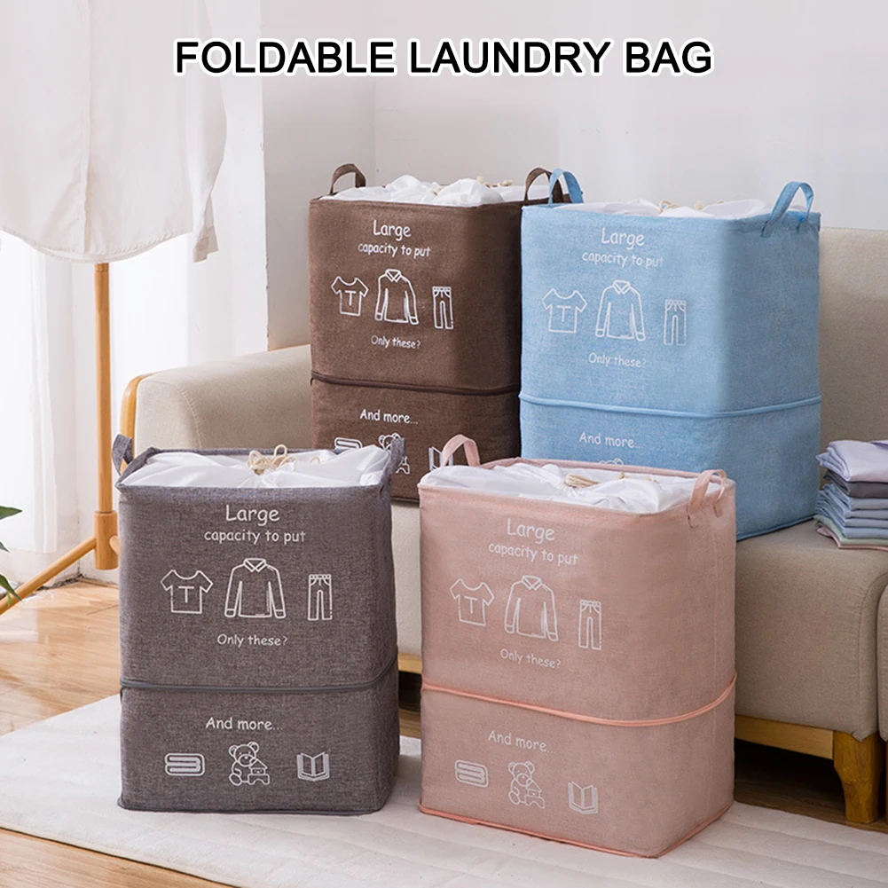 Laundry Basket Expandable Laundry Hamper with Drawstring Lining Clothes Storage Basket with Handles Clothes Bag Home Organizer
Laundry Basket Expandable Laundry Hamper with Drawstring Lining Clothes Storage Basket with Handles Clothes Bag Home Organizer