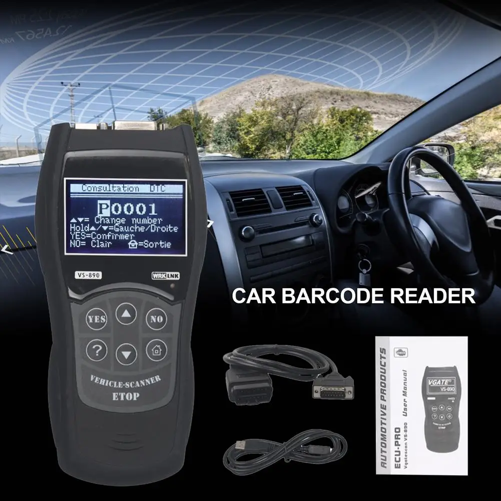 Multi-Language Car Detector Car Code Reader Scarlet Dark Blue Support 13 Languages Complies With ISO 15031 And SAE J1979
Multi-Language Car Detector Car Code Reader Scarlet Dark Blue Support 13 Languages Complies With ISO 15031 And SAE J1979