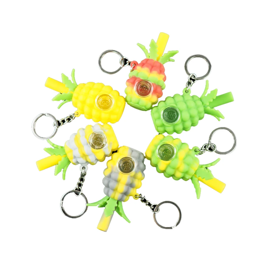 1Pcs Mini Smoking Pipe with Glass Ashtray Pineapple Design Portable Cigarette Holder with Keychain Tobacco Accessories Gifts
1Pcs Mini Smoking Pipe with Glass Ashtray Pineapple Design Portable Cigarette Holder with Keychain Tobacco Accessories Gifts