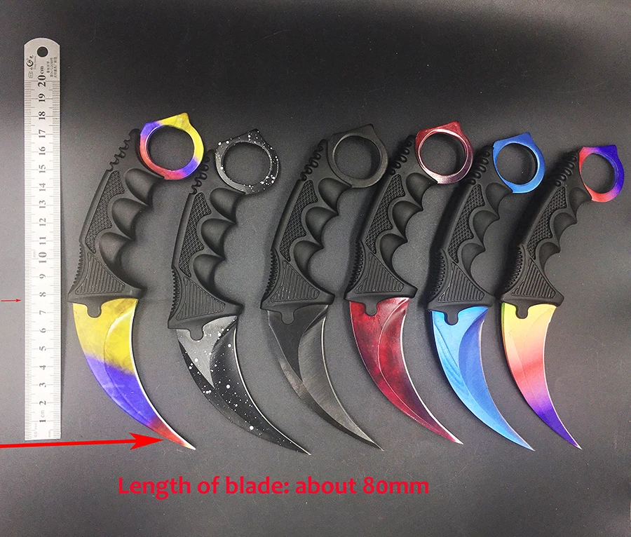 Stainless steel CS Go Knife tactical survival knife Karambit knife butterfly training knife for hunting camping Counter Strike 
Stainless steel CS Go Knife tactical survival knife Karambit knife butterfly training knife for hunting camping Counter Strike