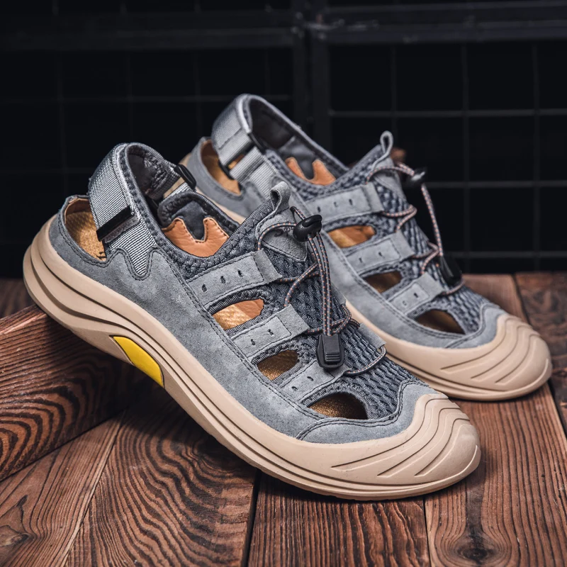 Sandels For Men Men Casual Shoes Sneakers Fashion Light Breathable Sandal Sports Sandals Men's Hollow Summer Leather
Sandels For Men Men Casual Shoes Sneakers Fashion Light Breathable Sandal Sports Sandals Men's Hollow Summer Leather