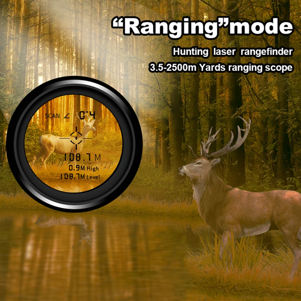 Hunting Slope Rangefinder for Golf Sport 1000m 1500m Laser Range Finder Telescope Measure with Bluetooth-compatible Function
Hunting Slope Rangefinder for Golf Sport 1000m 1500m Laser Range Finder Telescope Measure with Bluetooth-compatible Function