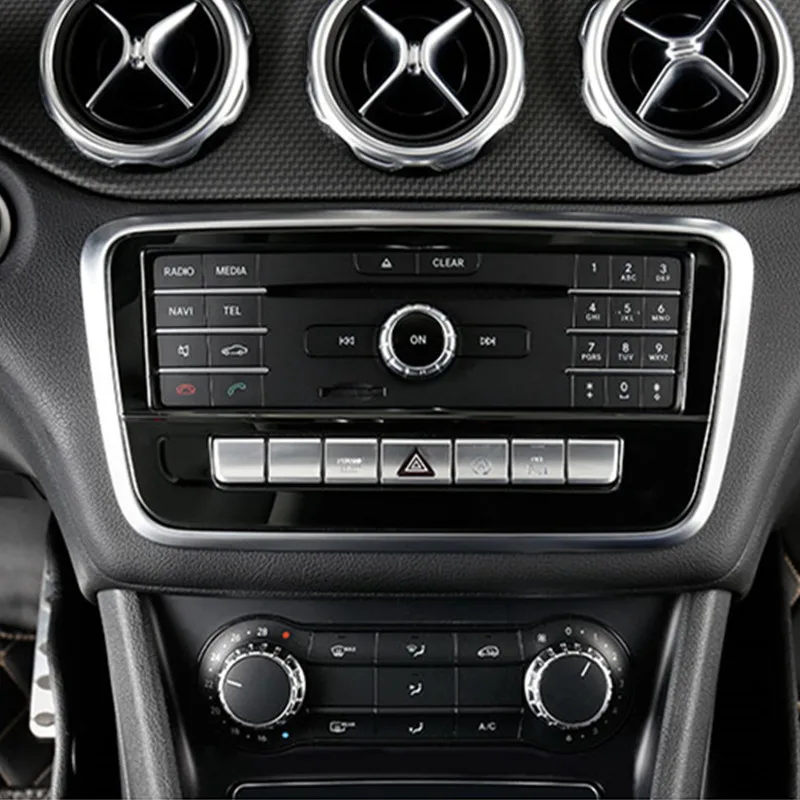 Car Center Console Air Conditioner CD Frame Decoration Sticker Trim For Mercedes Benz CLA C117 GLA X156 Modified Accessories
Car Center Console Air Conditioner CD Frame Decoration Sticker Trim For Mercedes Benz CLA C117 GLA X156 Modified Accessories