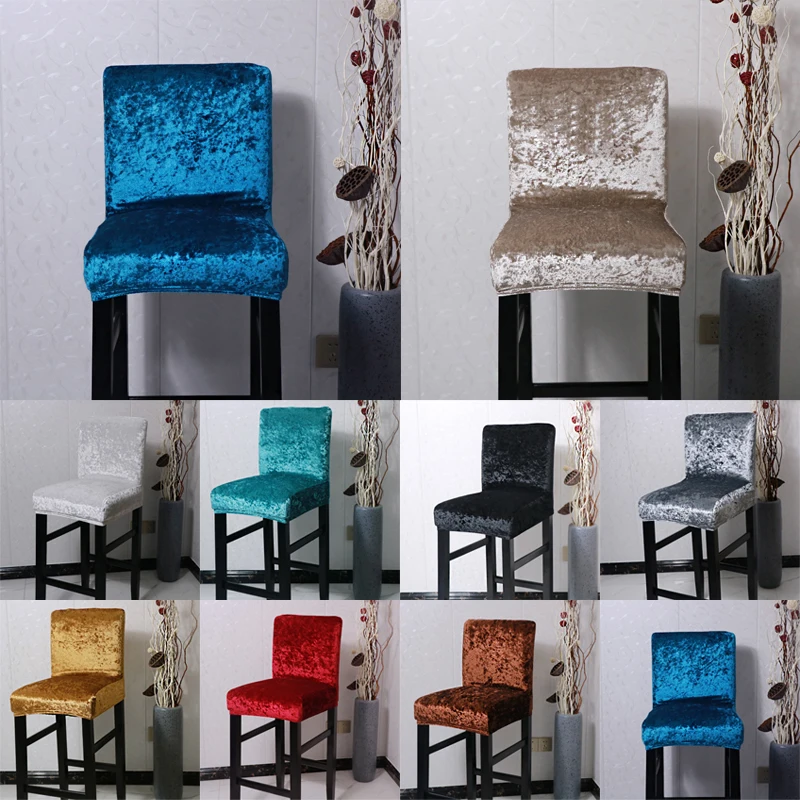 1PC Velvet Shiny Fabric Chair Cover Universal Size Dust-proof Stretch Chair Covers Seat Slipcovers For Home Dining Room
1PC Velvet Shiny Fabric Chair Cover Universal Size Dust-proof Stretch Chair Covers Seat Slipcovers For Home Dining Room