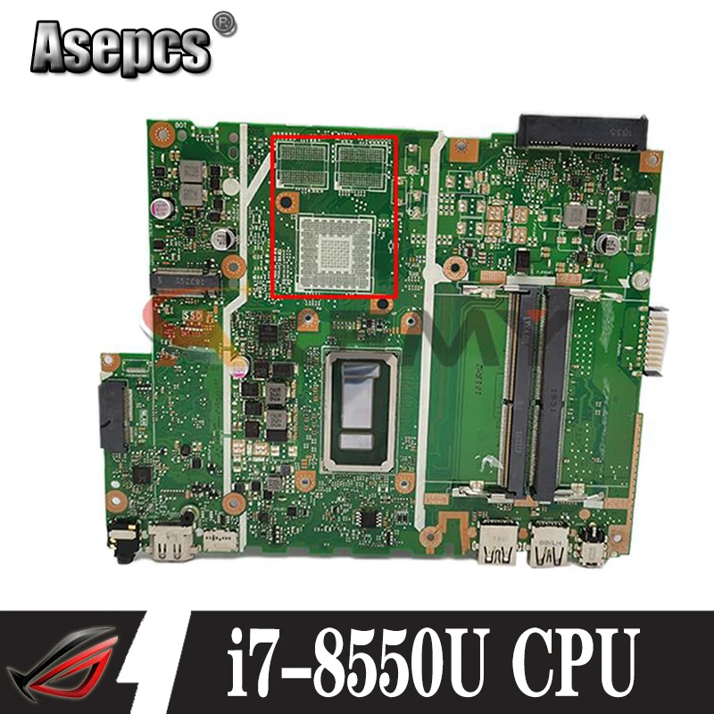 Akemy For Asus X507U X507UB X507UF X507UBR X507UAR Y5000UB Laptop Motherboard Mainboard 100% Fully Tested With i7-8550U
Akemy For Asus X507U X507UB X507UF X507UBR X507UAR Y5000UB Laptop Motherboard Mainboard 100% Fully Tested With i7-8550U